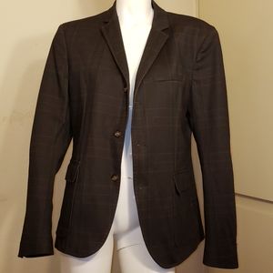 Brown plaid Blazer